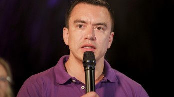 Ισημερινός: νικητής των προεδρικών εκλογών ο Νομπόα - Αμφισβητεί το αποτέλεσμα η Γκονσάλες Ισημερινός: νικητής των προεδρικών εκλογών ο Νομπόα - Αμφισβητεί το αποτέλεσμα η Γκονσάλες