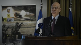 Στη Σχολή Εθνικής Άμυνας ο Νίκος Δένδιας - Απάντησε σε ερωτήσεις σπουδαστών για την άμυνα