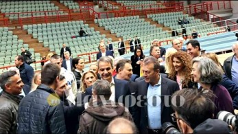 Στις Ολυμπιακές Εγκαταστάσεις Παιανίας ο Κυριάκος Μητσοτάκης (photos)