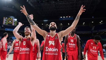 Σάρωσε στη Μαδρίτη ο Ολυμπιακός και φεύγει για Άμπου Ντάμπι - Επικράτησε της Ρεάλ 86-84