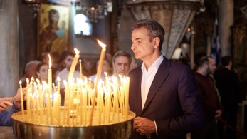 Κυριάκος Μητσοτάκης: Στην Τήνο για το Πάσχα