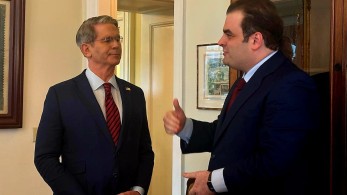 Συνάντηση του Κυριάκου Πιερρακάκη με τον υπουργό Οικονομικών των ΗΠΑ Scott Bessent (photos)