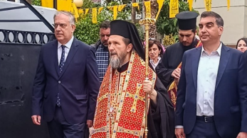 Στις εκδηλώσεις μνήμης των Ποντίων στα Σούρμενα ο υπουργός Ανάπτυξης Τάκης Θεοδωρικάκος Στις εκδηλώσεις μνήμης των Ποντίων στα Σούρμενα ο υπουργός Ανάπτυξης Τάκης Θεοδωρικάκος