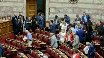 Βουλή: Αποχώρησε ο ΣΥΡΙΖΑ – Σε εξέλιξη η ψηφοφορία