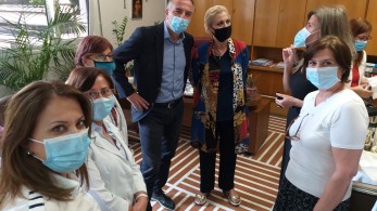 Καλαφάτης: Συνεχής η μάχη κατά της πανδημίας και η φροντίδα για τον συνάνθρωπο