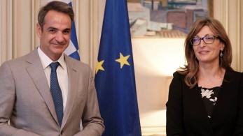 Κορωνοϊός και αν. Μεσόγειος στη συνάντηση Μητσοτάκη με την ΥΠΕΞ της Βουλγαρίας