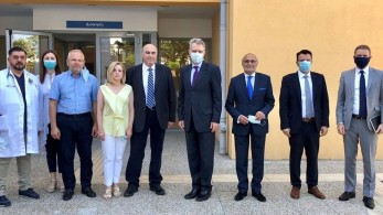 Το νοσοκομείο ΑΧΕΠΑ επισκέφθηκε ο Τζέφρι Πάιατ (pic)
