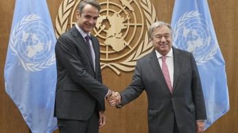 Συνάντηση με τον Γ.Γ. του ΟΗΕ θα έχει ο πρωθυπουργός Κυριάκος Μητσοτάκης στις ΗΠΑ