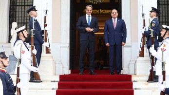 Επικοινωνία Μητσοτάκη-Σίσι για τη Μονή Σινά: στην Αίγυπτο ελληνική αντιπροσωπεία στις 2 Ιουνίου Επικοινωνία Μητσοτάκη-Σίσι για τη Μονή Σινά: στην Αίγυπτο ελληνική αντιπροσωπεία στις 2 Ιουνίου