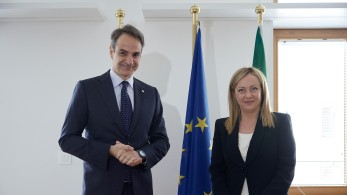 Στη Ρώμη ο Κυριάκος Μητσοτάκης - Τι θα συζητήσει με την Τζόρτζια Μελόνι