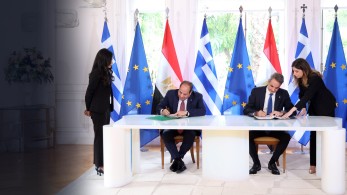 Κοινή διακήρυξη Ελλάδας-Αιγύπτου: Συνεργασία σε ενέργεια και σταθερότητα στην περιοχή