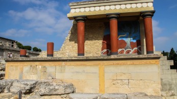 Κνωσός: εκκενώθηκε ο αρχαιολογικός χώρος λόγω των ισχυρών ανέμων