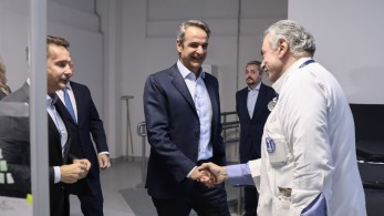 Στον «Ευαγγελισμό» ο Μητσοτάκης: ενημερώθηκε για το νέο σύστημα λειτουργίας στα Επείγοντα (photos)