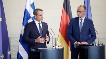 Μήνυμα Μητσοτάκη σε Μερτς για ενδεχόμενη πώληση Eurofighter στην Τουρκία - Οι προϋποθέσεις που έθεσε