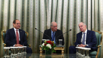 Στο Προεδρικό Μέγαρο ο Φατάχ Αλ Σίσι - Συνάντηση με Τασούλα