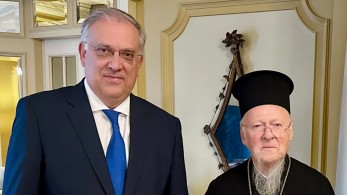 Συνάντηση Θεοδωρικάκου με τον Οικουμενικό Πατριάρχη Βαρθολομαίο - Τι συζήτησαν