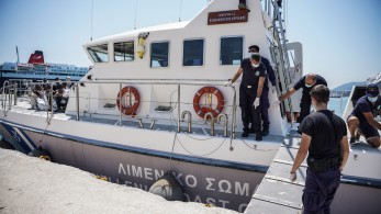 Λιμενικό: επιτυχής διάσωση 43 μεταναστών νότια της Γαύδου Λιμενικό: επιτυχής διάσωση 43 μεταναστών νότια της Γαύδου