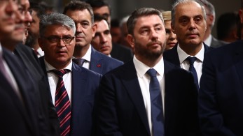 Ανδρουλάκης και Νατσιός συμφωνούν στον πανικό τους: βλέπουν ύποπτες τις δημοσκοπήσεις Ανδρουλάκης και Νατσιός συμφωνούν στον πανικό τους: βλέπουν ύποπτες τις δημοσκοπήσεις