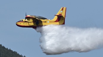 Φωτιά στο Χελιδόνι της Αρχαίας Ολυμπίας