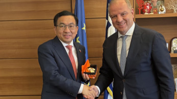 Συνάντηση Σταμενίτη με τον πρέσβη της Λαϊκής Δημοκρατίας της Κίνας
