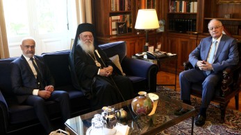 Συνάντηση του ΠτΔ Κωνσταντίνου Τασούλα με τον Αρχιεπίσκοπο Ιερώνυμο - Τι συζήτησαν (photos)