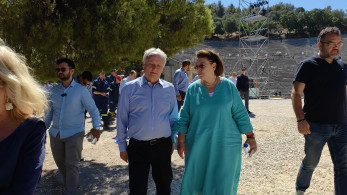 Αρχαίο Θέατρο Επιδαύρου: Άσκηση απομάκρυνσης θεατών λόγω δασικής πυρκαγιάς