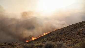 Μαίνονται οι φωτιές στη Χίο - Νέο μήνυμα 112