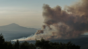 Σε ύφεση η φωτιά στον Ωρωπό - Επιχειρούν τα εναέρια μέσα