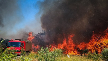 Πύρινη λαίλαπα στην Αλεξανδρούπολη: μαύρο, τοξικό σύννεφο καλύπτει την περιοχή
