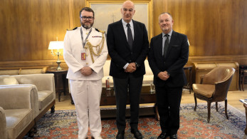 Συνάντηση  Δένδια με τον Βρετανό πρέσβη