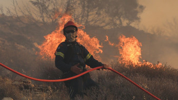 Μεσσηνία: φωτιά στο Αγριλόβουνο Οιχαλίας