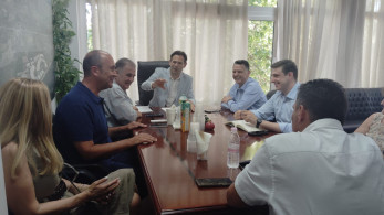 Θεσσαλονίκη: Επίσκεψη Μπεκίρη και Παπαγεωργίου στον Δήμο Θερμαϊκού