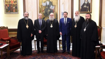 Ο Γενικός Γραμματέας Θρησκευμάτων, Γιώργος Καλαντζής, στο Πατριαρχείο Αντιοχείας (photos)