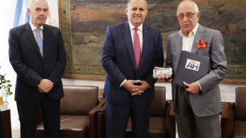 Συνάντηση  Κακλαμάνη με αντιπροσωπεία  του Ιδρύματος του Αμερικανικού-Ελληνικού Ινστιτούτου