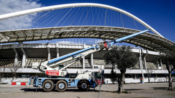 Εντατικοί ρυθμοί αποκατάστασης στις μεταλλικές κατασκευές του Καλατράβα στο ΟΑΚΑ