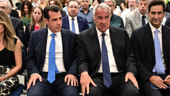 H τελετή παράδοσης και παραλαβής στο υπουργείο Μετανάστευσης