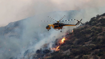 Δυο εστίες φωτιάς στη Λέσβο - Μήνυμα του 112