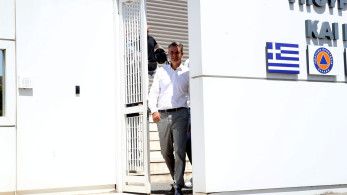 Στην Πολιτική Προστασία ο Μητσοτάκης - Σύσκεψη για την πορεία αντιμετώπισης των πυρκαγιών