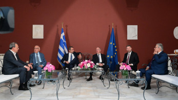 51 χρόνια από την αποκατάσταση της Δημοκρατίας: Ιστορική ομιλία Τασούλα - Μήνυμα ενότητας από Μητσοτάκη (video) 51 χρόνια από την αποκατάσταση της Δημοκρατίας: Ιστορική ομιλία Τασούλα - Μήνυμα ενότητας από Μητσοτάκη (video)