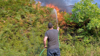 Φωτιά τώρα στον Πύργο, στην περιοχή Μαλαπάσι – Ήχησε το 112