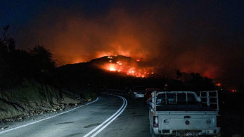 Λακωνία: Νέα φωτιά σε δασική έκταση - Εστάλη μήνυμα από το 112