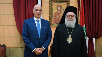 Την προστασία των χριστιανών σε Λίβανο και Συρία συζήτησαν ο Δένδιας με τον Πατριάρχη Αντιοχείας Την προστασία των χριστιανών σε Λίβανο και Συρία συζήτησαν ο Δένδιας με τον Πατριάρχη Αντιοχείας