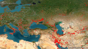 Η Μεσόγειος φλέγεται - Τι δείχνει ο δορυφορικός χάρτης της NASA