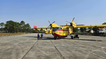 Ελληνικά Canadair ενισχύουν την Πορτογαλία στη μάχη με τις πυρκαγιές (photos)