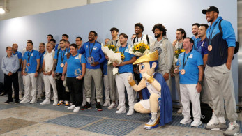 Θριαμβευτική υποδοχή για την σπουδαία Εθνική μπάσκετ - Οι δηλώσεις των πρωταγωνιστών (video)