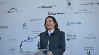 Στα εγκαίνια του «5ου Olympic Yacht Show» η υπουργός Τουρισμού Όλγα Κεφαλογιάννη Στα εγκαίνια του «5ου Olympic Yacht Show» η υπουργός Τουρισμού Όλγα Κεφαλογιάννη