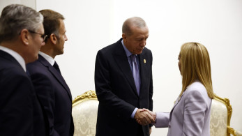 Το «καυστικό» σχόλιο του Ερντογάν που αιφνιδίασε τη Μελόνι μπροστά στον Μακρόν (video)