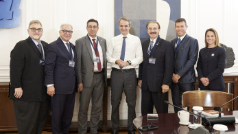 Μητσοτάκης: υποδέχτηκε στο Μαξίμου την ομογενειακή οργάνωση AHEPA - Τι συζήτησαν (photos)