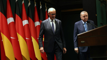 Συνάντηση Ερντογάν - Μερτς: Αντιπαράθεση για τη Γάζα, συζητήσεις για Eurofighter και Ε.Ε Συνάντηση Ερντογάν - Μερτς: Αντιπαράθεση για τη Γάζα, συζητήσεις για Eurofighter και Ε.Ε