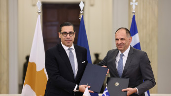 Συνάντηση Γεραπετρίτη με τον Κύπριο ομόλογό του Κωνσταντίνο Κόμπο - Τι συζήτησαν